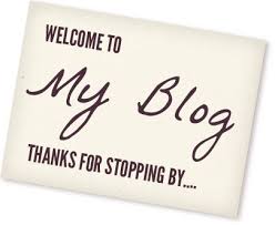 welcome to my blog